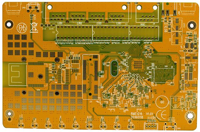 pcb4層噴錫板